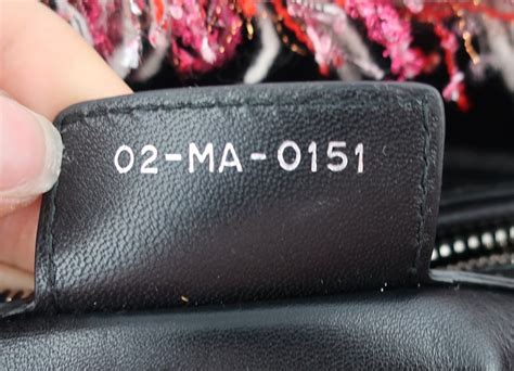 how to age a dior wallet|Dior purse date code.